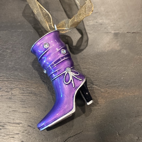 Shoe Christmas Ornament by Bombay - Picture 6 of 10